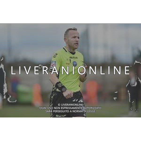 TVRG Sant\'Angelo vs Forlì nella foto l\'arbitro Rehmet Jusufoski Sant\'Angelo Lodigiano (LO) 10-03-2024 Stadio comunale Carlo Chiesa Campionato Serie D girone D - 26a giornata foto Roberto Garavaglia/Agenzia Aldo Liverani sas