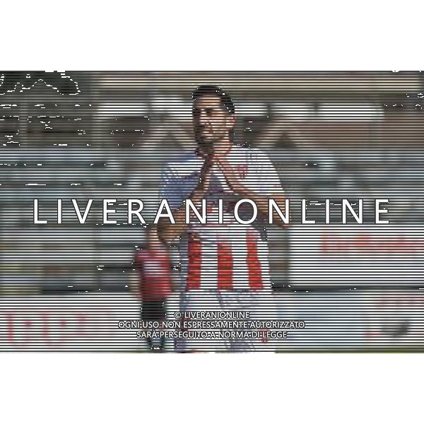 TVRG Sant\'Angelo vs Forlì nella foto Mario Merlonghi (Forlì) Sant\'Angelo Lodigiano (LO) 10-03-2024 Stadio comunale Carlo Chiesa Campionato Serie D girone D - 26a giornata foto Roberto Garavaglia/Agenzia Aldo Liverani sas