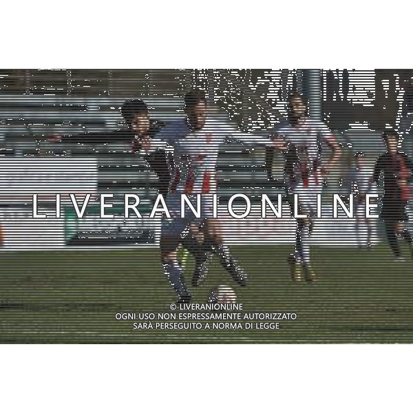 TVRG Sant\'Angelo vs Forlì nella foto Simone Greselin (Forlì) Sant\'Angelo Lodigiano (LO) 10-03-2024 Stadio comunale Carlo Chiesa Campionato Serie D girone D - 26a giornata foto Roberto Garavaglia/Agenzia Aldo Liverani sas