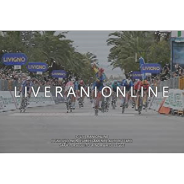 10-03-2024 Tirreno - Adriatico; Tappa 07 San Benedetto Del Tronto - San Benedetto Del Tronto; 2024, Lidl - Trek; 2024, Uno X - Mobility; 2024, Alpecin - Deceuninck; Milan, Jonathan; Kristoff, Alexander; Philipsen, Jasper; San Benedetto Del Tronto; ©SIROTTI/AGENZIA ALDO LIVERANI SAS