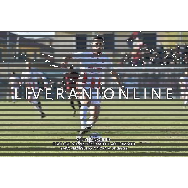 TVRG Sant\'Angelo vs Forlì nella foto Mario Merlonghi (Forlì) Sant\'Angelo Lodigiano (LO) 10-03-2024 Stadio comunale Carlo Chiesa Campionato Serie D girone D - 26a giornata foto Roberto Garavaglia/Agenzia Aldo Liverani sas