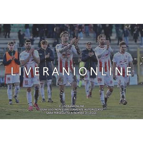 TVRG Sant\'Angelo vs Forlì nella foto delusione Forlì Sant\'Angelo Lodigiano (LO) 10-03-2024 Stadio comunale Carlo Chiesa Campionato Serie D girone D - 26a giornata foto Roberto Garavaglia/Agenzia Aldo Liverani sas