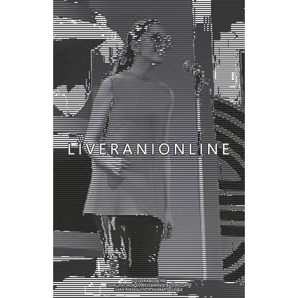 NEG- RETROSPETTIVA MINA MAZZINI CANTANTE NELLA FOTO MINA MAZZINI A LUGANO NELL\'ANNO 1969 AG ALDO LIVERANI SAS 