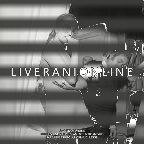 NEG- RETROSPETTIVA MINA MAZZINI CANTANTE NELLA FOTO MINA MAZZINI A LUGANO NELL\'ANNO 1969 AG ALDO LIVERANI SAS