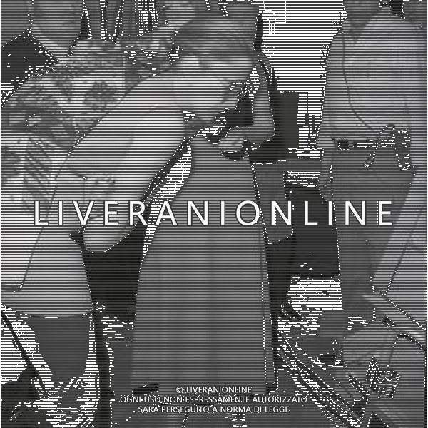 NEG- RETROSPETTIVA MINA MAZZINI CANTANTE NELLA FOTO MINA MAZZINI A LUGANO NELL\'ANNO 1969 AG ALDO LIVERANI SAS 