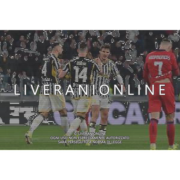 Torino 10.03.2024 Allianz Stadium @Manuela Viganti/Ag. Aldo Liverani sas Juventus vs Atalanta Campionato Calcio Serie A TIM 2023/2024 28a giornata Nella foto: esultanza juventus dopo il gol di andrea cambiaso ©Viganti/AGENZIA ALDO LIVERANI SAS