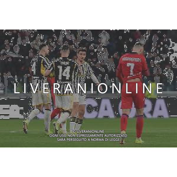 Torino 10.03.2024 Allianz Stadium @Manuela Viganti/Ag. Aldo Liverani sas Juventus vs Atalanta Campionato Calcio Serie A TIM 2023/2024 28a giornata Nella foto: esultanza juventus dopo il gol di andrea cambiaso ©Viganti/AGENZIA ALDO LIVERANI SAS
