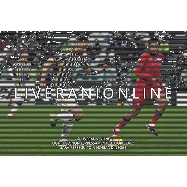 Torino 10.03.2024 Allianz Stadium @Manuela Viganti/Ag. Aldo Liverani sas Juventus vs Atalanta Campionato Calcio Serie A TIM 2023/2024 28a giornata Nella foto: FEDERICO GATTI E EDERSON ©Viganti/AGENZIA ALDO LIVERANI SAS