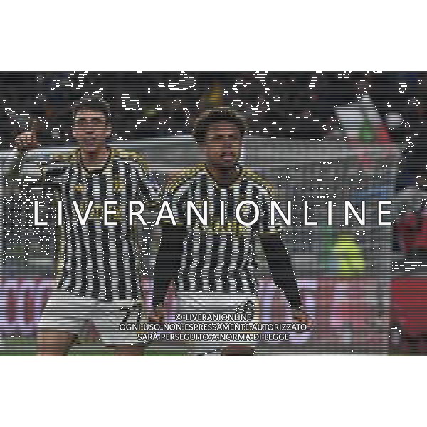 Torino 10.03.2024 Allianz Stadium @Manuela Viganti/Ag. Aldo Liverani sas Juventus vs Atalanta Campionato Calcio Serie A TIM 2023/2024 28a giornata Nella foto: Esultanza gol di MILIK - WESTON McKENNIE E CAMBIASO ANDREA ©Viganti/AGENZIA ALDO LIVERANI SAS