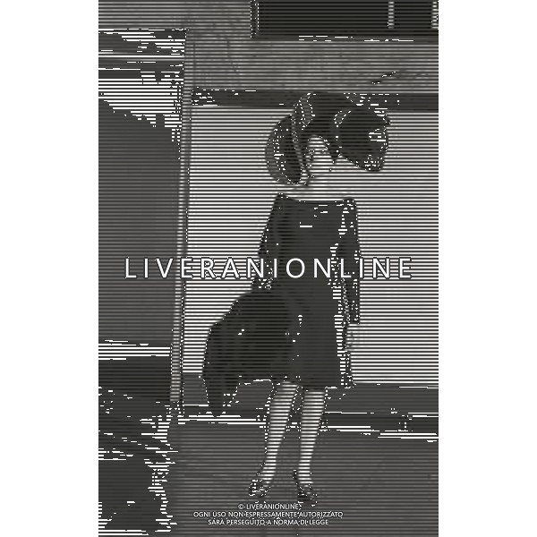 NEG-RETROSPETTIVA MINA MAZZINI CANTANTE  NELLA FOTO MINA MAZZINI NELL\'ANNO 1965   FOTO PIERO PASCUTTINI -ARCHIVIO GIOVANNI LIVERANI-AG ALDO LIVERANI SAS  