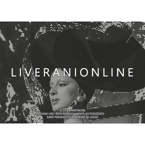 NEG-RETROSPETTIVA MINA MAZZINI CANTANTE  NELLA FOTO MINA MAZZINI NELL\'ANNO 1965   FOTO PIERO PASCUTTINI -ARCHIVIO GIOVANNI LIVERANI-AG ALDO LIVERANI SAS  