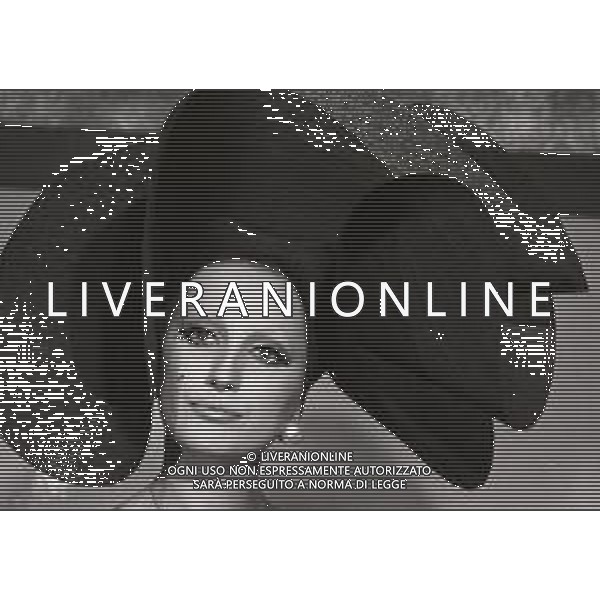 NEG-RETROSPETTIVA MINA MAZZINI CANTANTE  NELLA FOTO MINA MAZZINI NELL\'ANNO 1965   FOTO PIERO PASCUTTINI -ARCHIVIO GIOVANNI LIVERANI-AG ALDO LIVERANI SAS  