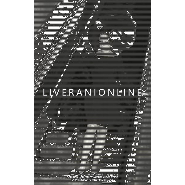NEG-RETROSPETTIVA MINA MAZZINI CANTANTE  NELLA FOTO MINA MAZZINI NELL\'ANNO 1965   FOTO PIERO PASCUTTINI -ARCHIVIO GIOVANNI LIVERANI-AG ALDO LIVERANI SAS  