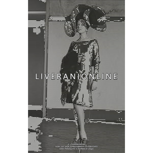 NEG-RETROSPETTIVA MINA MAZZINI CANTANTE  NELLA FOTO MINA MAZZINI NELL\'ANNO 1965   FOTO PIERO PASCUTTINI -ARCHIVIO GIOVANNI LIVERANI-AG ALDO LIVERANI SAS  