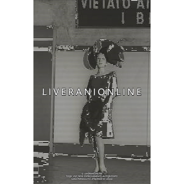 NEG-RETROSPETTIVA MINA MAZZINI CANTANTE  NELLA FOTO MINA MAZZINI NELL\'ANNO 1965   FOTO PIERO PASCUTTINI -ARCHIVIO GIOVANNI LIVERANI-AG ALDO LIVERANI SAS  