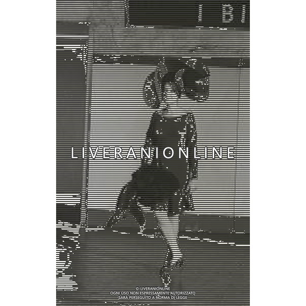 NEG-RETROSPETTIVA MINA MAZZINI CANTANTE  NELLA FOTO MINA MAZZINI NELL\'ANNO 1965   FOTO PIERO PASCUTTINI -ARCHIVIO GIOVANNI LIVERANI-AG ALDO LIVERANI SAS  