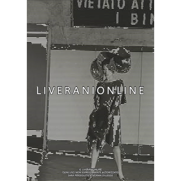 NEG-RETROSPETTIVA MINA MAZZINI CANTANTE  NELLA FOTO MINA MAZZINI NELL\'ANNO 1965   FOTO PIERO PASCUTTINI -ARCHIVIO GIOVANNI LIVERANI-AG ALDO LIVERANI SAS  