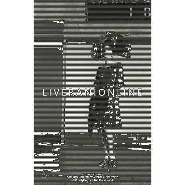 NEG-RETROSPETTIVA MINA MAZZINI CANTANTE  NELLA FOTO MINA MAZZINI NELL\'ANNO 1965   FOTO PIERO PASCUTTINI -ARCHIVIO GIOVANNI LIVERANI-AG ALDO LIVERANI SAS  