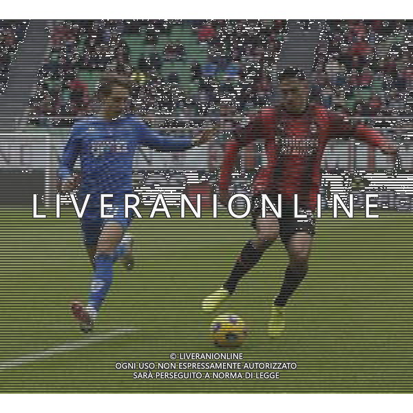 TIJJANI REIJNDERS CON JACOPO FAZZINI -MILAN - EMPOLI Campionato calcio serie A Tim 10-03-2024 ©PAOLO GIAMPIETRI/AGENZIA ALDO LIVERANI SAS