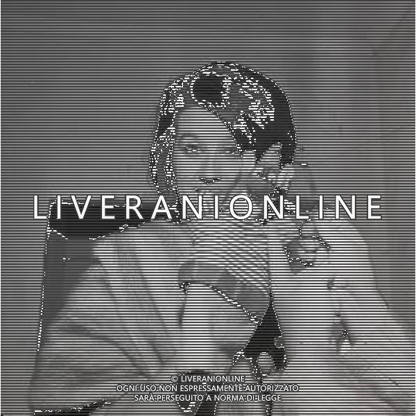 08-08-1963 SALERNO-RETROSPETTIVA MINA MAZZINI CANTANTE NELLA FOTO MINA MAZZINI AG ALDO LIVERANI SAS