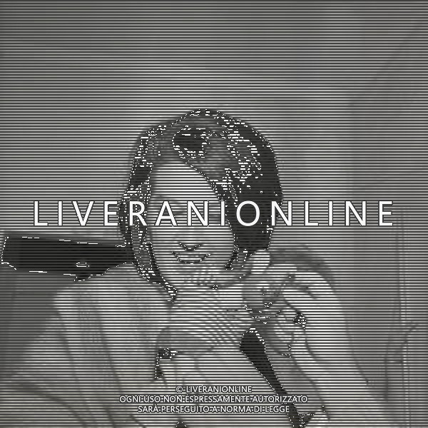 08-08-1963 SALERNO-RETROSPETTIVA MINA MAZZINI CANTANTE NELLA FOTO MINA MAZZINI AG ALDO LIVERANI SAS