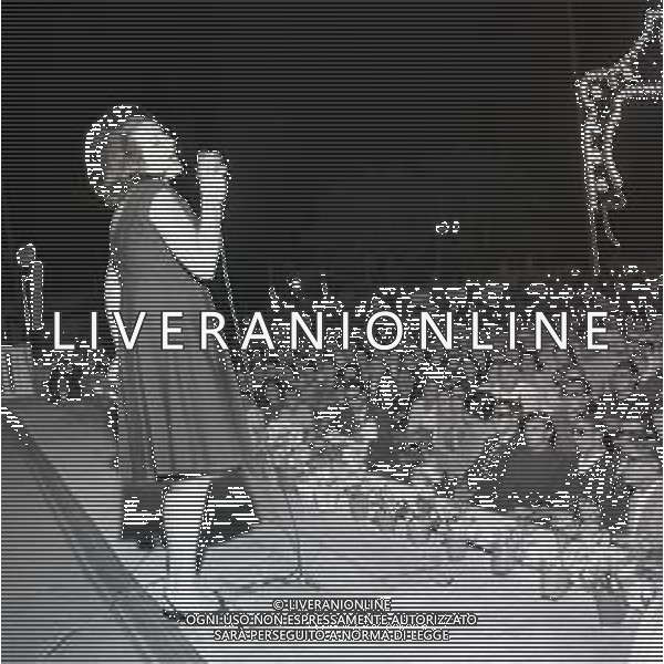 08-08-1963 SALERNO-RETROSPETTIVA MINA MAZZINI CANTANTE NELLA FOTO MINA MAZZINI AG ALDO LIVERANI SAS