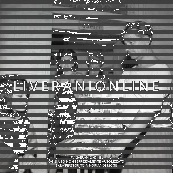 08-08-1963 SALERNO-RETROSPETTIVA MINA MAZZINI CANTANTE NELLA FOTO MINA MAZZINI AG ALDO LIVERANI SAS