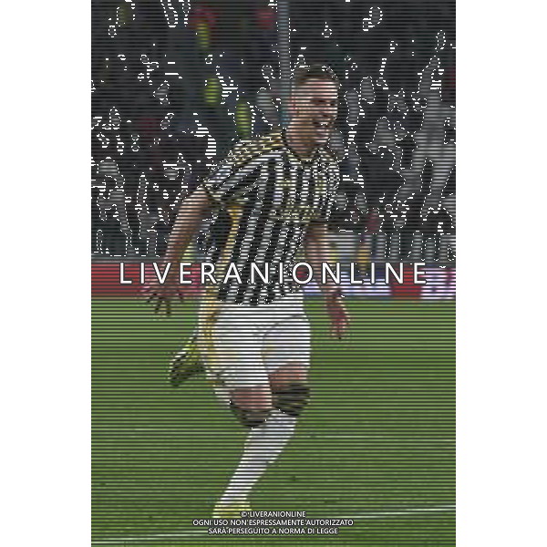 Torino 10.03.2024 Allianz Stadium @Manuela Viganti/Ag. Aldo Liverani sas Juventus vs Atalanta Campionato Calcio Serie A TIM 2023/2024 28a giornata Nella foto: esultanza arkadiusz milik dopo il gol