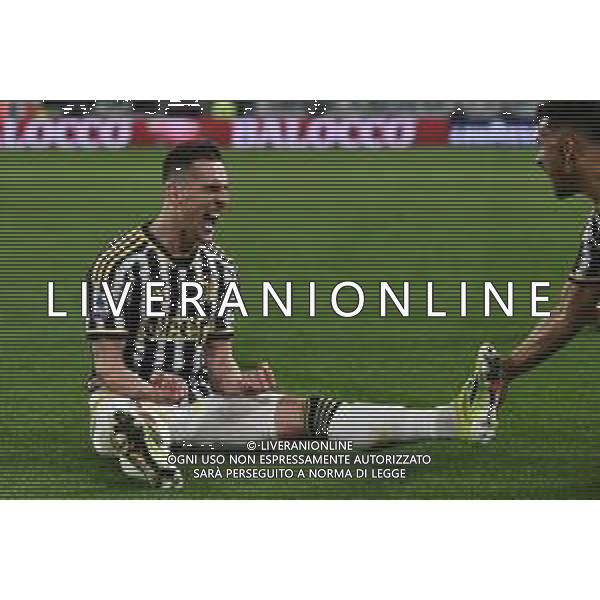 Torino 10.03.2024 Allianz Stadium @Manuela Viganti/Ag. Aldo Liverani sas Juventus vs Atalanta Campionato Calcio Serie A TIM 2023/2024 28a giornata Nella foto: esultanza arkadiusz milik dopo il gol