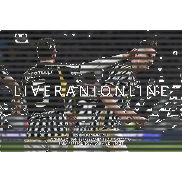 Torino 10.03.2024 Allianz Stadium @Manuela Viganti/Ag. Aldo Liverani sas Juventus vs Atalanta Campionato Calcio Serie A TIM 2023/2024 28a giornata Nella foto: esultanza juventus dopo il gol di arkadiusz milik