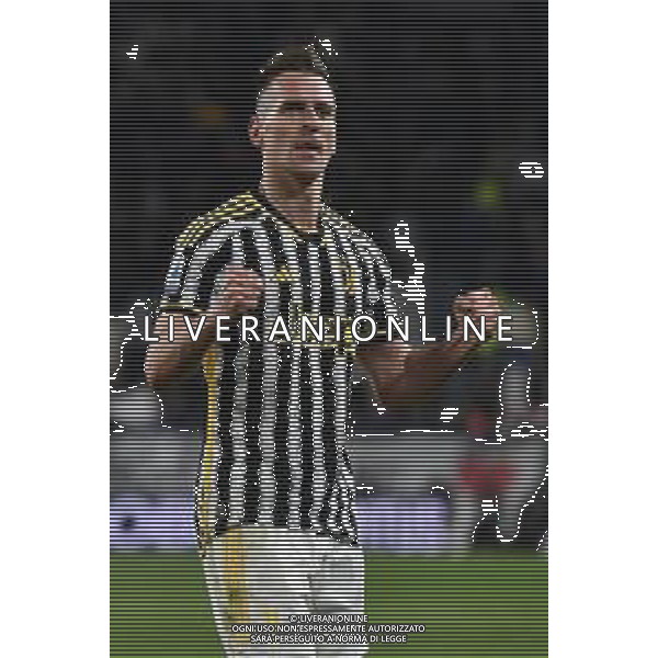 Torino 10.03.2024 Allianz Stadium @Manuela Viganti/Ag. Aldo Liverani sas Juventus vs Atalanta Campionato Calcio Serie A TIM 2023/2024 28a giornata Nella foto: esultanza arkadiusz milik dopo il gol