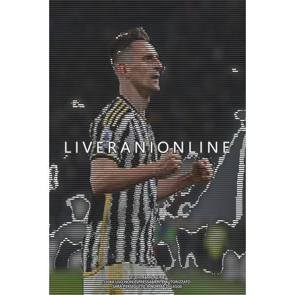 Torino 10.03.2024 Allianz Stadium @Manuela Viganti/Ag. Aldo Liverani sas Juventus vs Atalanta Campionato Calcio Serie A TIM 2023/2024 28a giornata Nella foto: esultanza arkadiusz milik dopo il gol