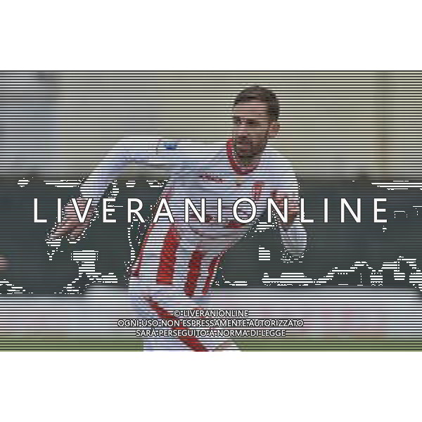 TVRG Sant\'Angelo vs Forlì nella foto Simone Greselin (Forlì) Sant\'Angelo Lodigiano (LO) 10-03-2024 Stadio comunale Carlo Chiesa Campionato Serie D girone D - 26a giornata foto Roberto Garavaglia/Agenzia Aldo Liverani sas