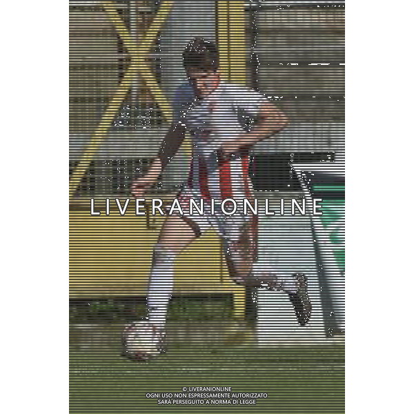 TVRG Sant\'Angelo vs Forlì nella foto Niccolò Lolli (Forlì) Sant\'Angelo Lodigiano (LO) 10-03-2024 Stadio comunale Carlo Chiesa Campionato Serie D girone D - 26a giornata foto Roberto Garavaglia/Agenzia Aldo Liverani sas