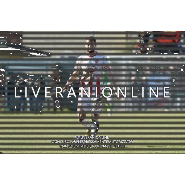 TVRG Sant\'Angelo vs Forlì nella foto Riccardo Gaiola (Forlì) Sant\'Angelo Lodigiano (LO) 10-03-2024 Stadio comunale Carlo Chiesa Campionato Serie D girone D - 26a giornata foto Roberto Garavaglia/Agenzia Aldo Liverani sas