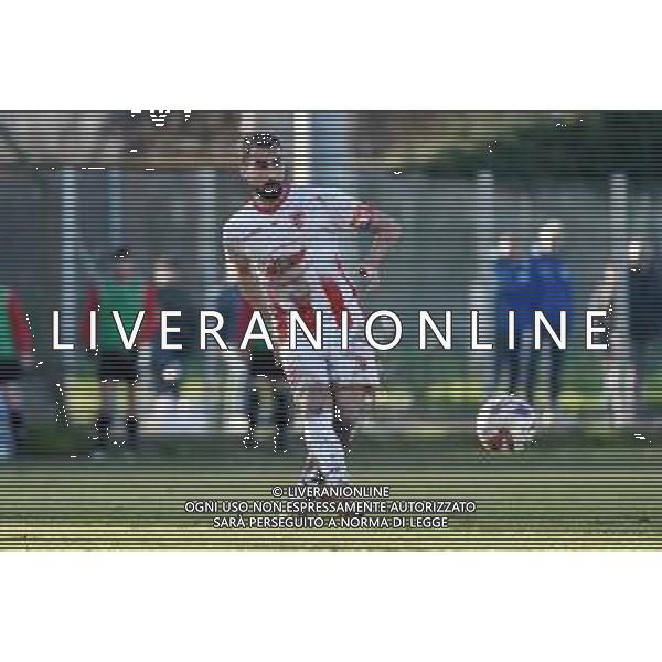 TVRG Sant\'Angelo vs Forlì nella foto Riccardo Gaiola (Forlì) Sant\'Angelo Lodigiano (LO) 10-03-2024 Stadio comunale Carlo Chiesa Campionato Serie D girone D - 26a giornata foto Roberto Garavaglia/Agenzia Aldo Liverani sas