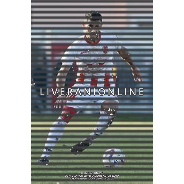 TVRG Sant\'Angelo vs Forlì nella foto Gianluca Maggioli Clemente (Forlì) Sant\'Angelo Lodigiano (LO) 10-03-2024 Stadio comunale Carlo Chiesa Campionato Serie D girone D - 26a giornata foto Roberto Garavaglia/Agenzia Aldo Liverani sas