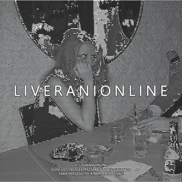 NEG- RETROSPETTIVA MINA MAZZINI CANTANTE NELLA FOTO MINA MAZZINI A TORINO NELL\'ANNO 1970 AG ALDO LIVERANI SAS