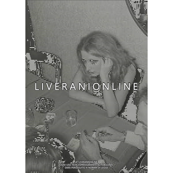 NEG- RETROSPETTIVA MINA MAZZINI CANTANTE NELLA FOTO MINA MAZZINI A TORINO NELL\'ANNO 1970 AG ALDO LIVERANI SAS