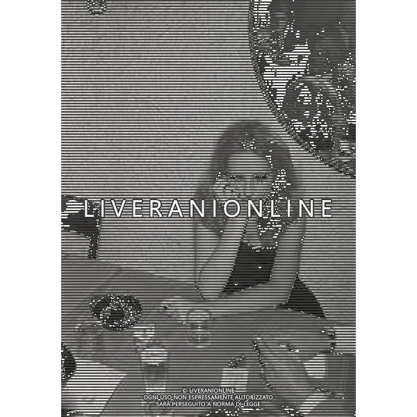 NEG- RETROSPETTIVA MINA MAZZINI CANTANTE NELLA FOTO MINA MAZZINI A TORINO NELL\'ANNO 1970 AG ALDO LIVERANI SAS