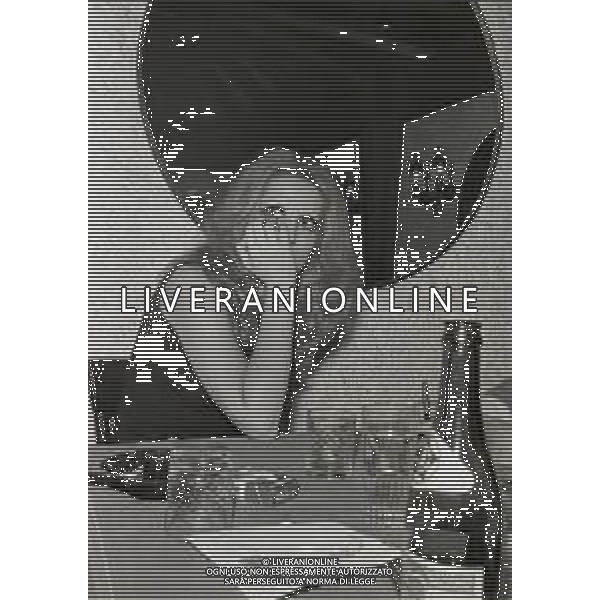 NEG- RETROSPETTIVA MINA MAZZINI CANTANTE NELLA FOTO MINA MAZZINI A TORINO NELL\'ANNO 1970 AG ALDO LIVERANI SAS
