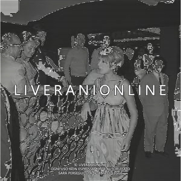NEG-RETROSPETTIVA MINA MAZZINI CANTANTE NELLA FOTO MINA MAZZINI CANTA A VENEZIA NELL\'ANNO 1968 AG ALDO LIVERANI SAS  