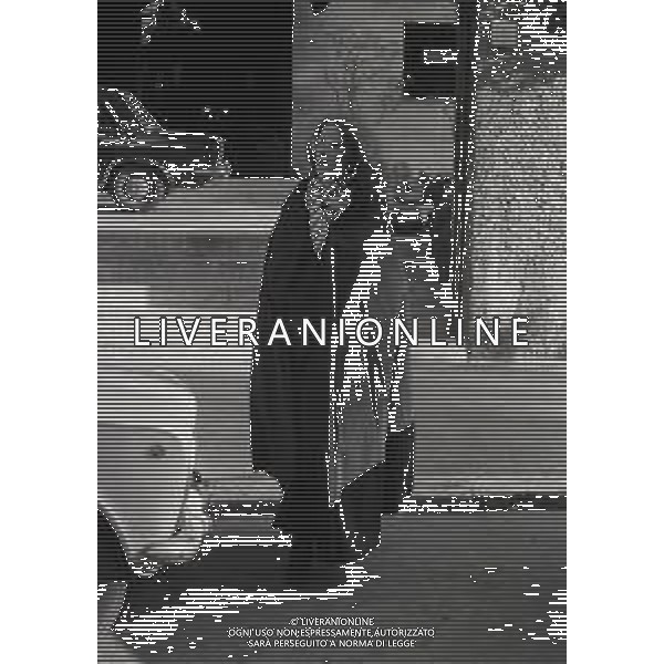 NEG-RETROSPETTIVA MINA MAZZINI CANTANTE NELLA FOTO MINA MAZZINI NELL\'ANNO 1971 A MILANO AG ALDO LIVERANI SAS