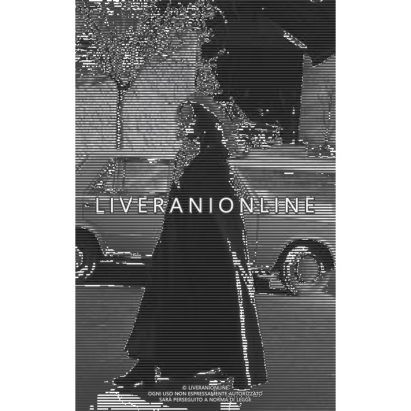 NEG-RETROSPETTIVA MINA MAZZINI CANTANTE NELLA FOTO MINA MAZZINI NELL\'ANNO 1971 A MILANO AG ALDO LIVERANI SAS