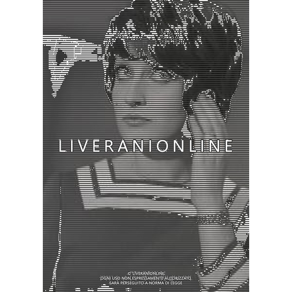 NEG- RETROSPETTIVA MINA MAZZINI CANTANTE NELLA FOTO MINA MAZZINI A ROMA NELL\'ANNO 1967 AG ALDO LIVERANI SAS