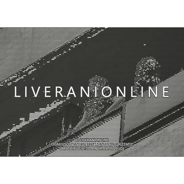 NEG-RETROSPETTIVA MINA MAZZINI CANTANTE NELLA FOTO MINA MAZZINI CON IL FIGLIO MASSIMILIANO A LUGANO NELL\'ANNO 1972 AG ALDO LIVERANI SAS 