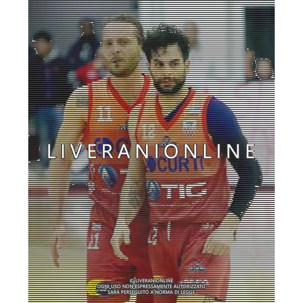 CENTO(FERRARA) 10 03 2024 ANDREA COSTA BASKET-VIRTUS LUMEZZANE SERIE B 89-80 NELLA FOTO NUNZIO CORCELLI E ALEX RANUZZI ©SANNA/AGENZIA ALDO LIVERANI SAS