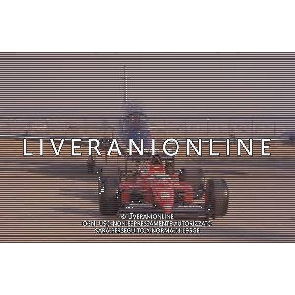 DIAP-RETROSPETTIVA GIUSEPPE LUCCHINI UOMO D\'AFFARI NELLA FOTO SCUDERIA ITALIA E FRECCE TRICOLORI NELL\'ANNO 1988 AG ALDO LIVERANI SAS