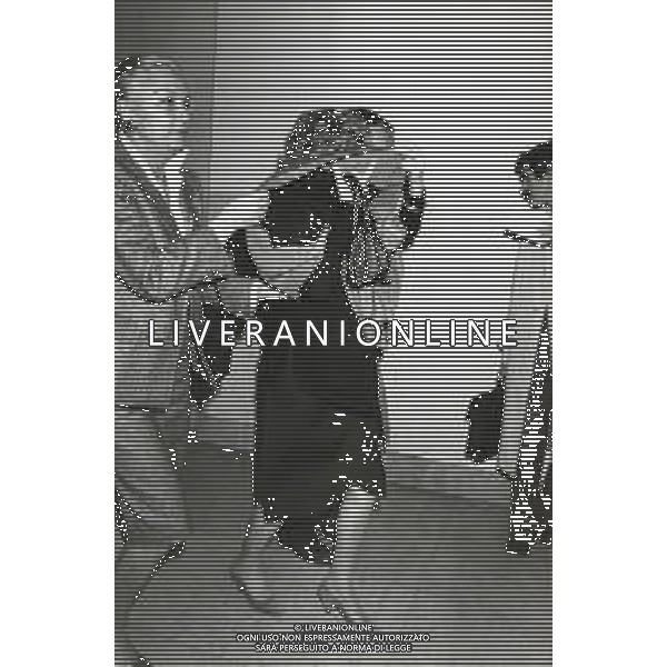 ST-RETROSPETTIVA ANNA BONOMI BOLCHINI IMPRENDITRICE E FILANTROPA NELLA FOTO ANNA BONOMI BOLCHINI IN TRIBUNALE CON I SUOI LEGALI AG ALDO LIVERANI SAS