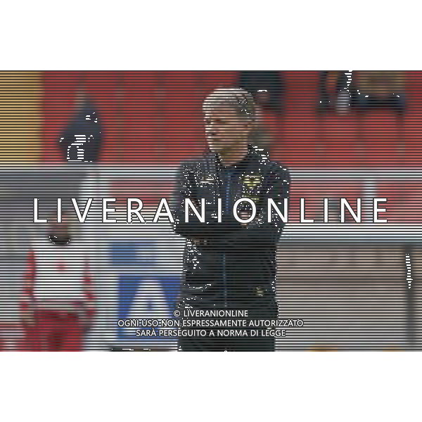 TVEM coach Marco Baroni of Hellas Verona during the Italian soccer Serie A match Lecce vs Hellas Verona on March 10, 2024 at Via del Mare Stadium in Lecce, Italy. Photo Emmanuele Mastrodonato/agenzia Liverani/AGENZIA ALDO LIVERANI SAS